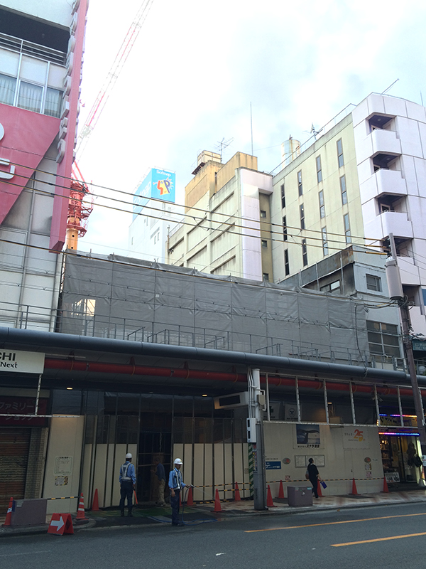 日本橋3丁目「アンエイ」跡は15階建分譲マンション　来春竣工予定