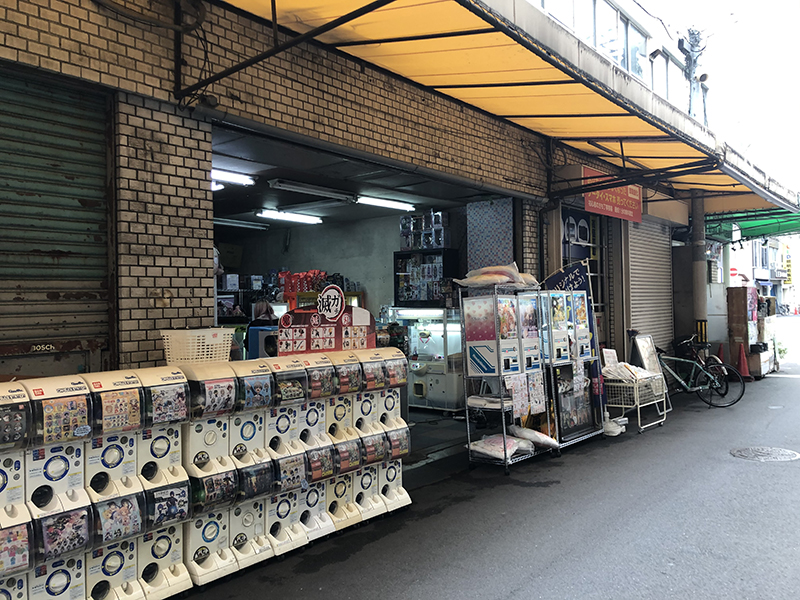 日本橋4丁目 大南ビル1階に新たなガチャガチャ専門店 Nippon Bashi Shop Headline