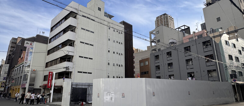 難波中2丁目・ナンバビル跡はホテルに