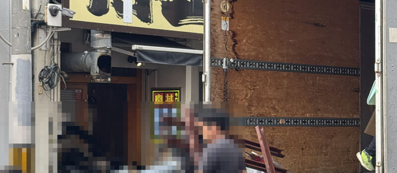 オタロードの肉丼専門店「難波肉劇場」が閉店